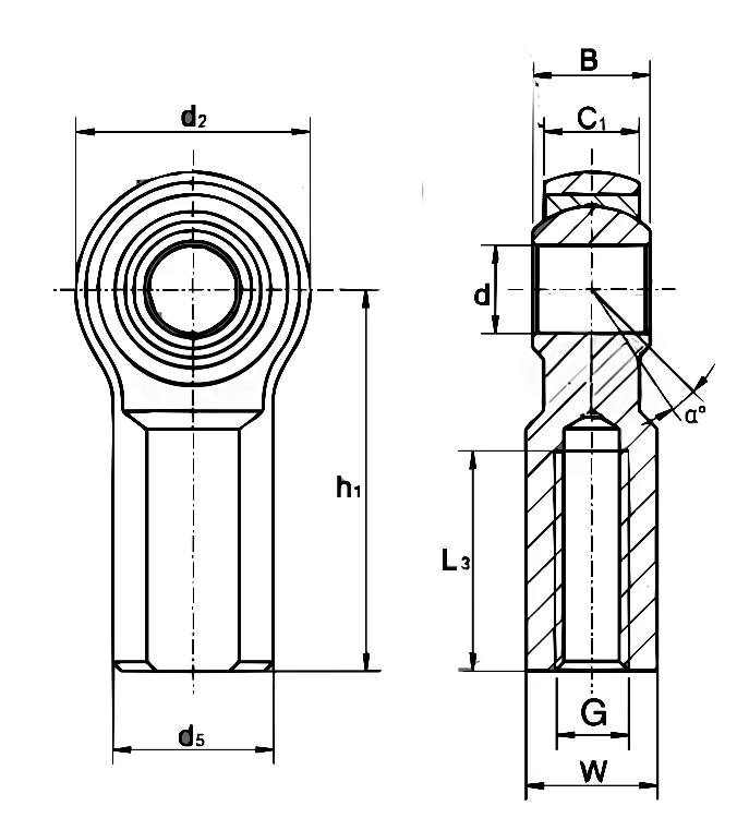 Forklifts | Warehousing Equipment Rod End Bearings(Images1)