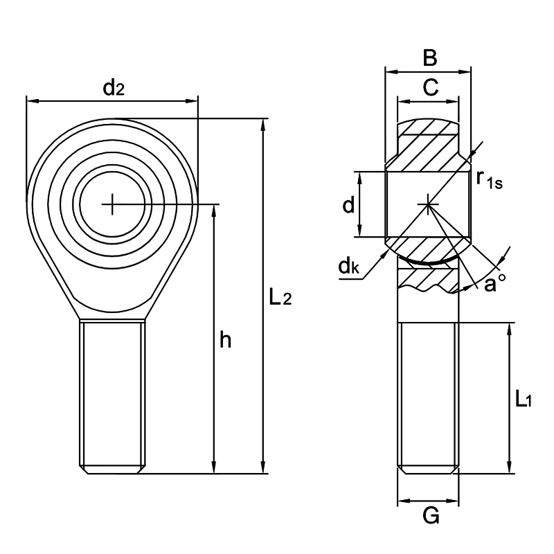 Waste Management Trucks | Garbage Compactors Rod End Bearings(Images1)