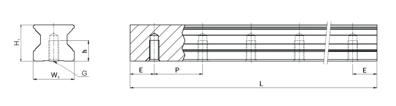 RGL-CA/RGL-HA,Linear Motion,Linear Guideways(Images1)