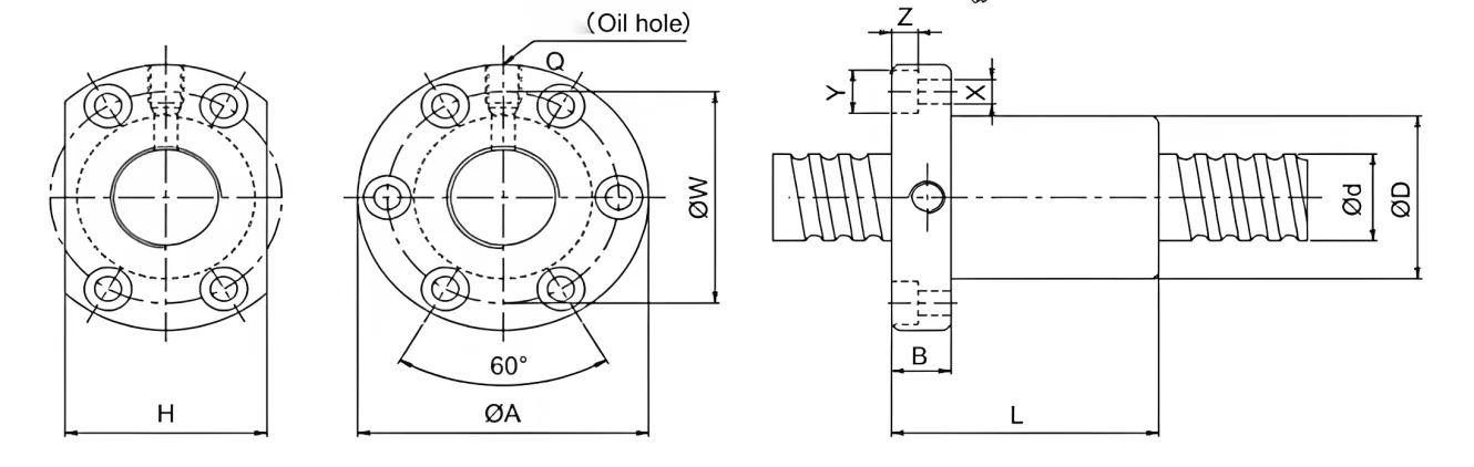 SFNI Series,Ball Screw(Images1)