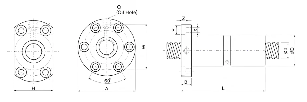 DFI Series,Ball Screw(Images1)