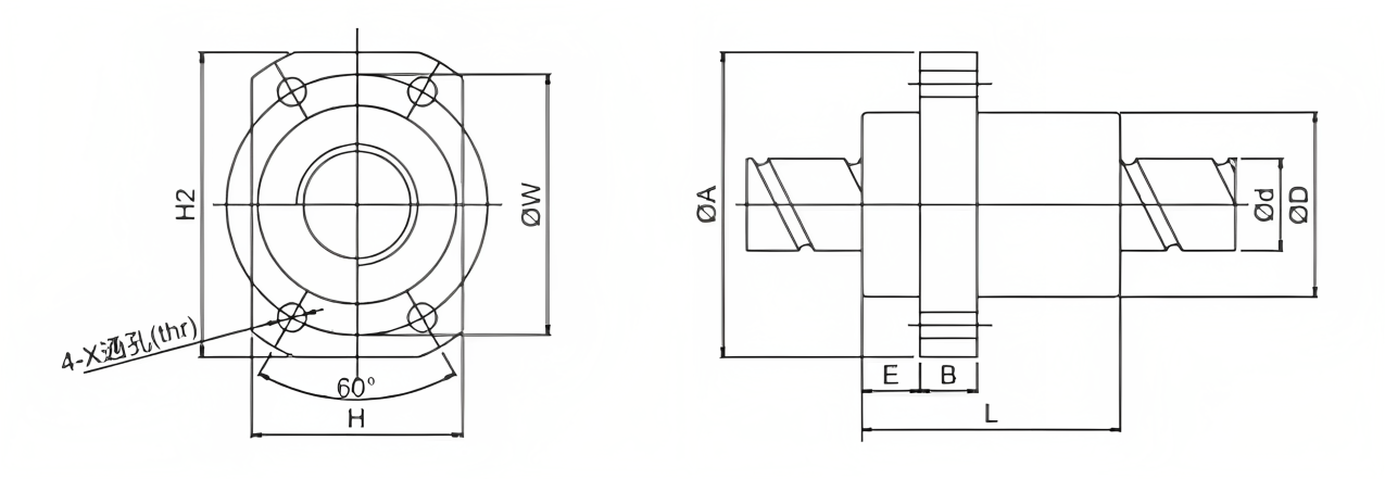 GTHA Series,Ball Screw(Images1)