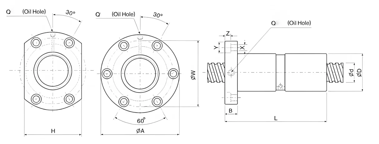 DFV Series,Ball Screw(Images1)