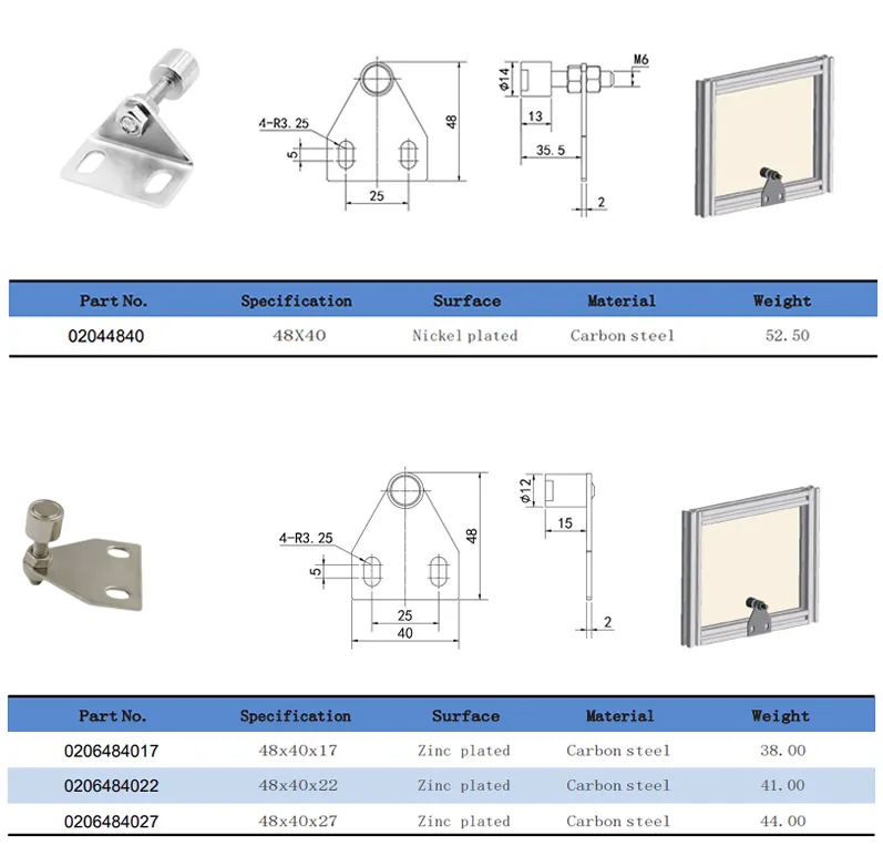 Stainless steel adjustable bending door handles for aluminium profile(Images1)