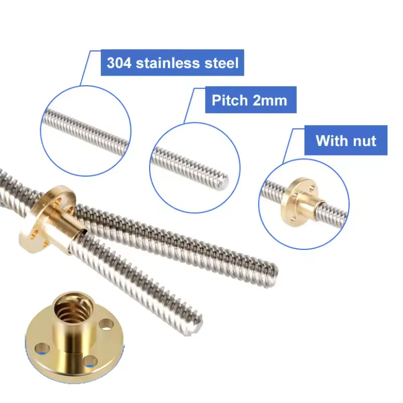 20/100/1500/2000mm Lead Screw Ball Screw(Images1)